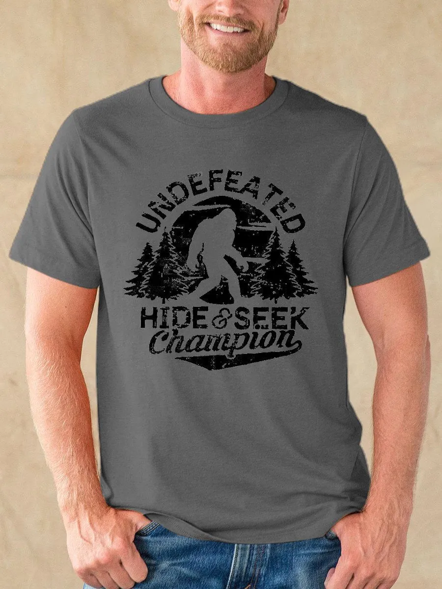 Undefeated Hide and Seek Champion Men's Graphic Tee