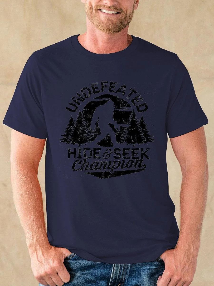 Undefeated Hide and Seek Champion Men's Graphic Tee
