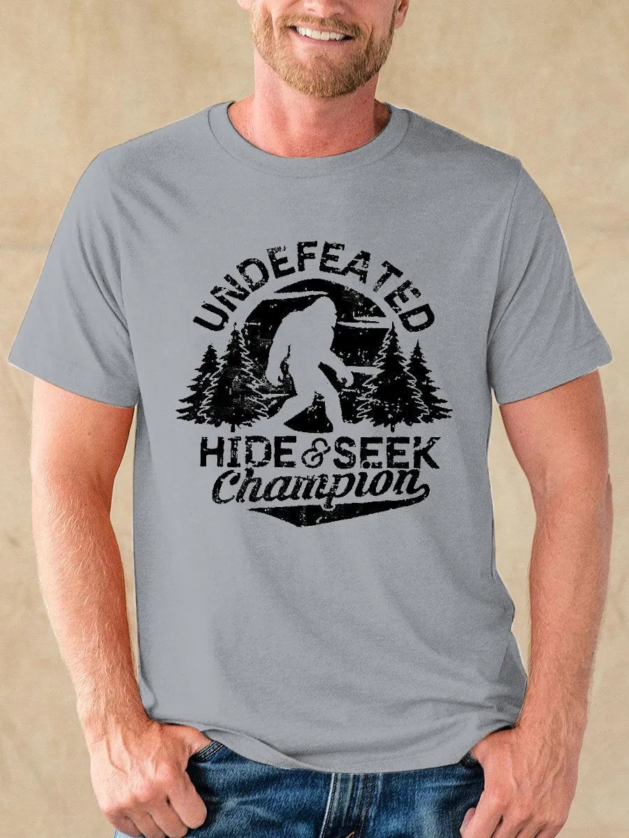 Undefeated Hide and Seek Champion Men's Graphic Tee