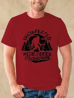 Undefeated Hide and Seek Champion Men's Graphic Tee