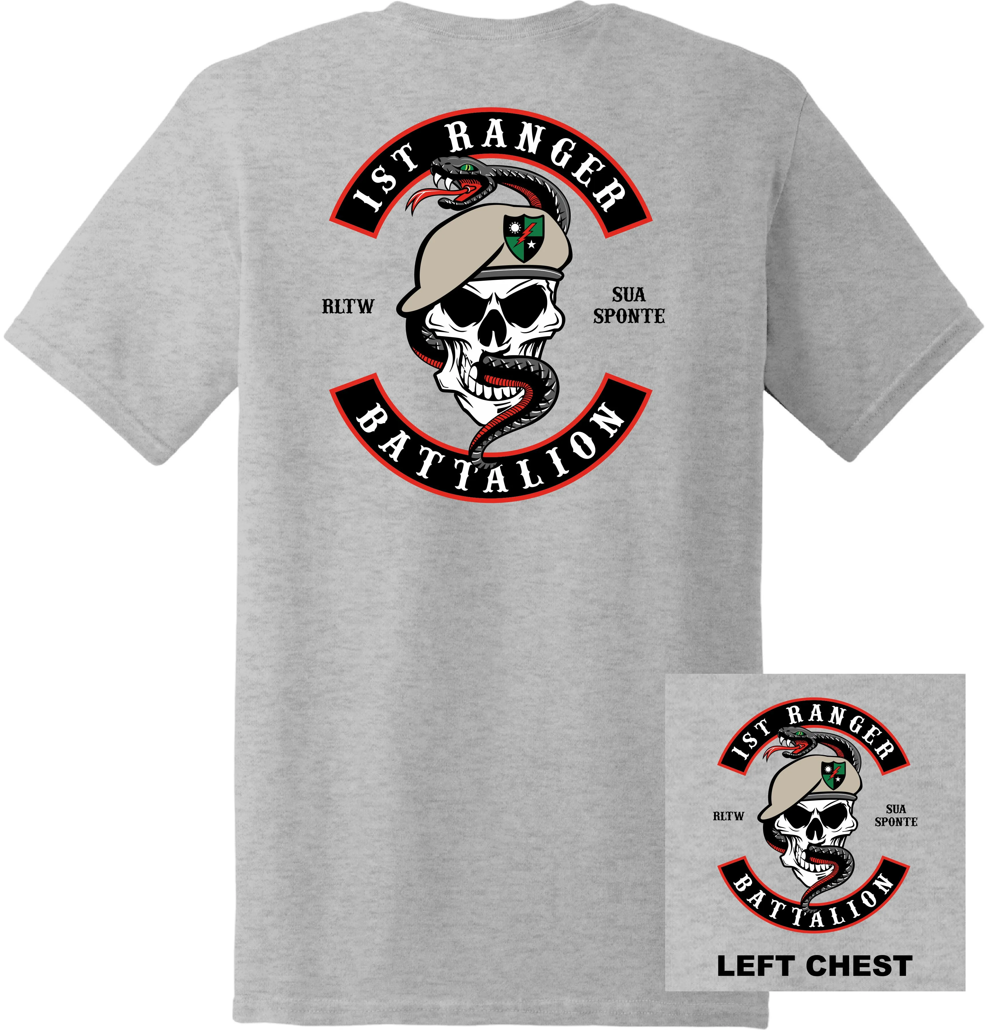 US Army - 1st Ranger Battalion T-Shirt