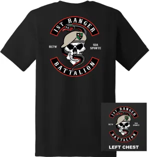 US Army - 1st Ranger Battalion T-Shirt