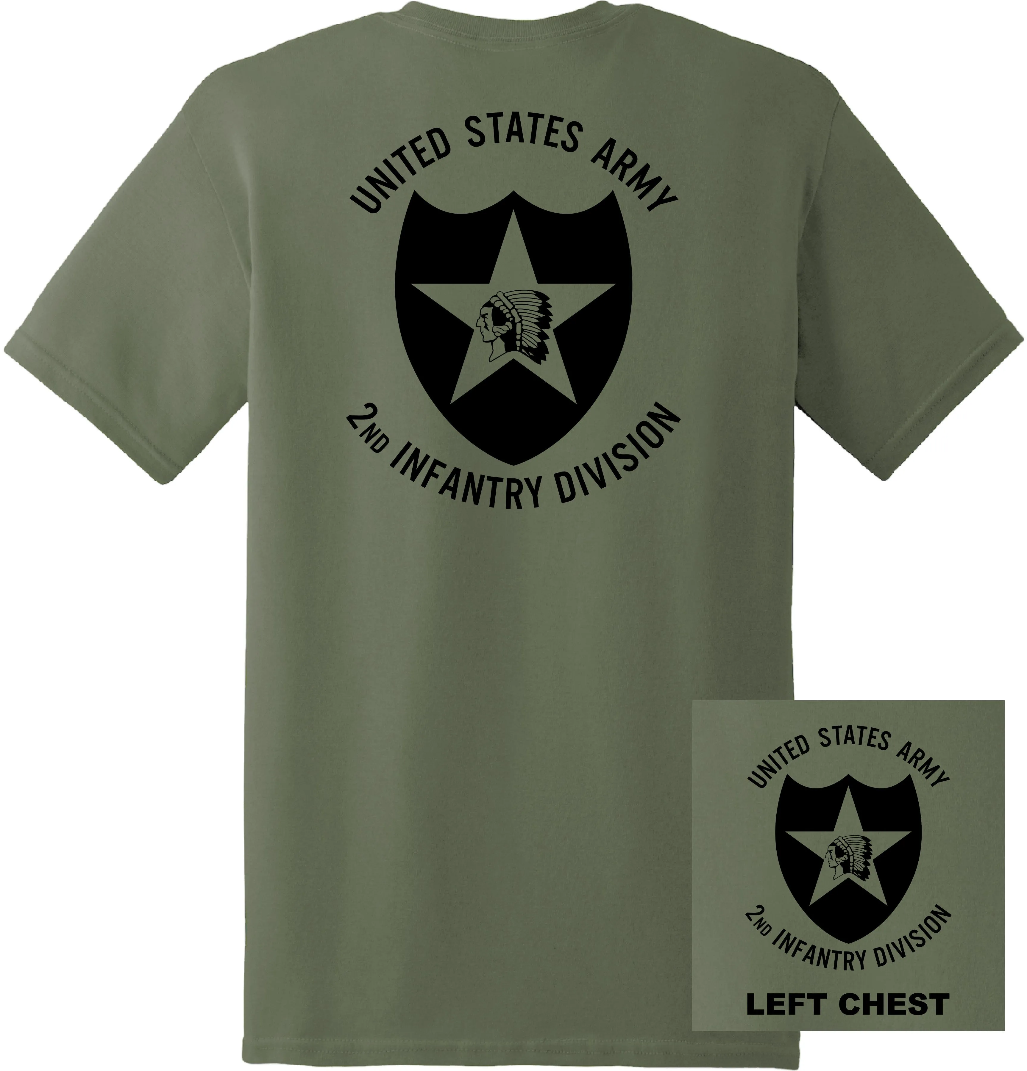 US Army - 2nd Infantry Division T-Shirt