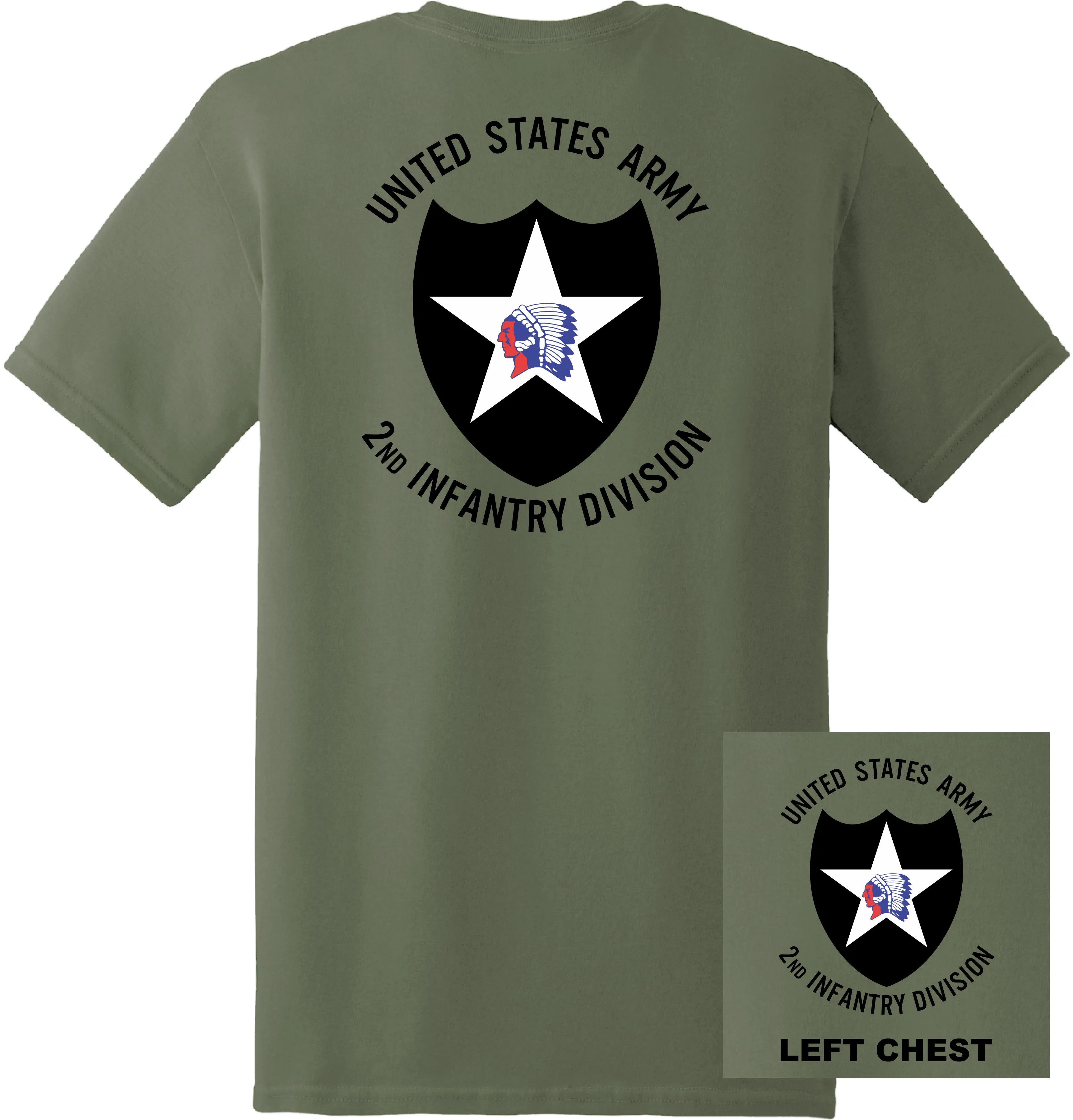 US Army - 2nd Infantry Division T-Shirt