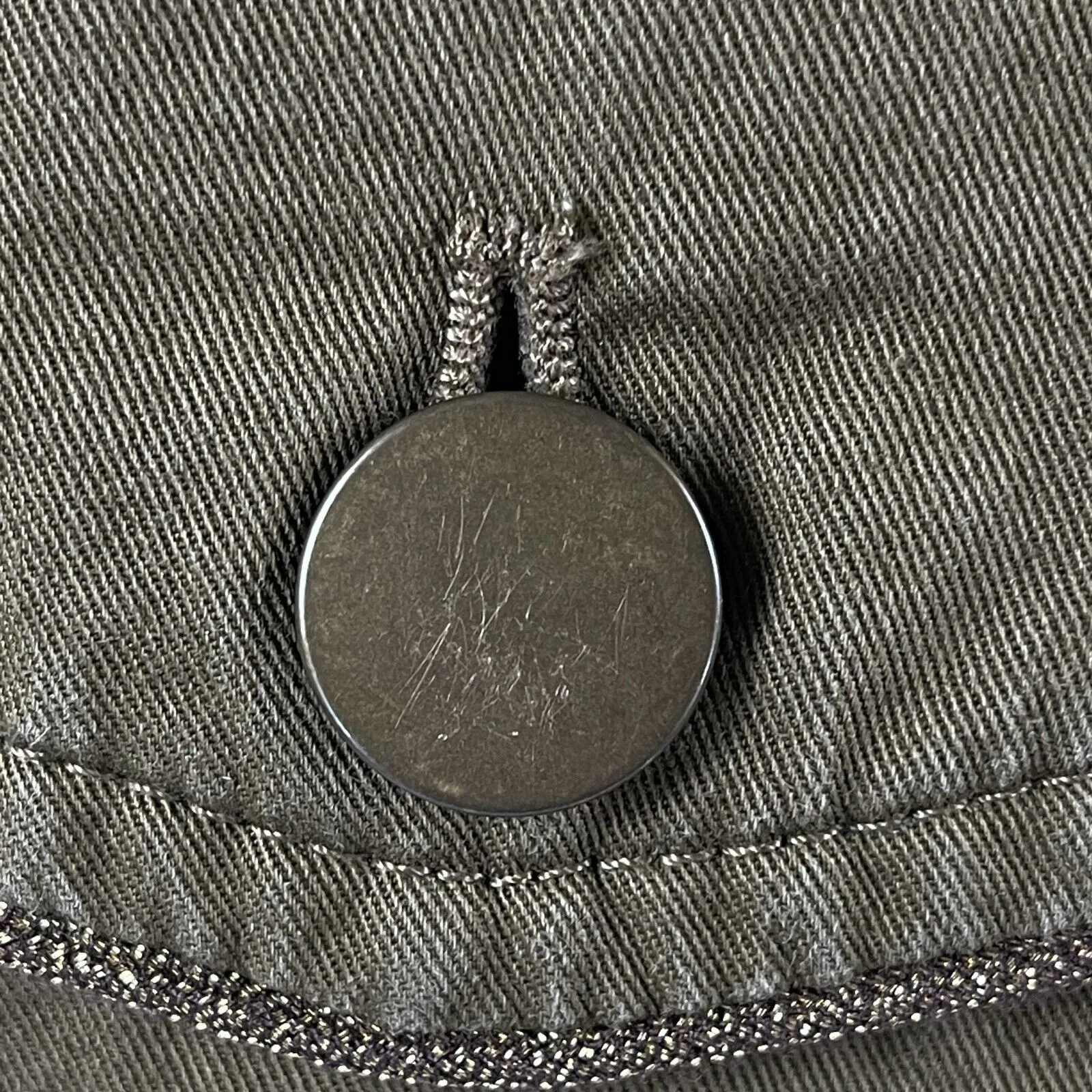 Veronica Beard Camp Utility Button Army Green 0 XS Jacket