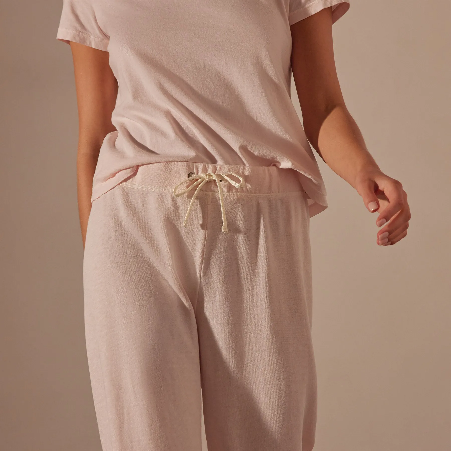 Vintage French Terry Cutoff Sweatpant - Zephyr Pigment