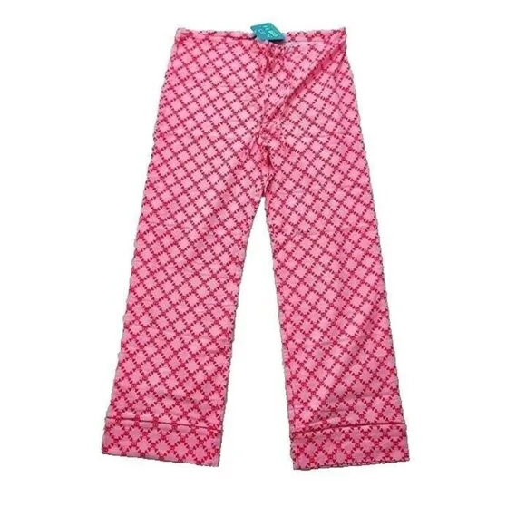 Vintage Paul Frank Pajama Pants,, Skurvy, Pink &amp; Red, Small
