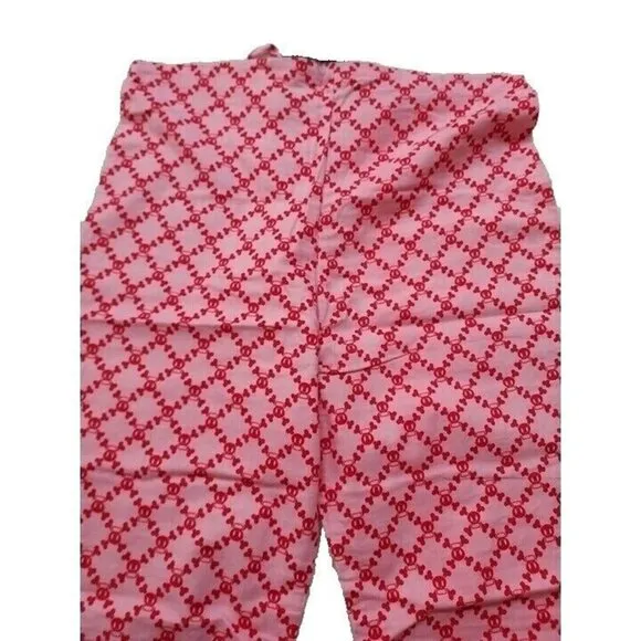 Vintage Paul Frank Pajama Pants,, Skurvy, Pink &amp; Red, Small
