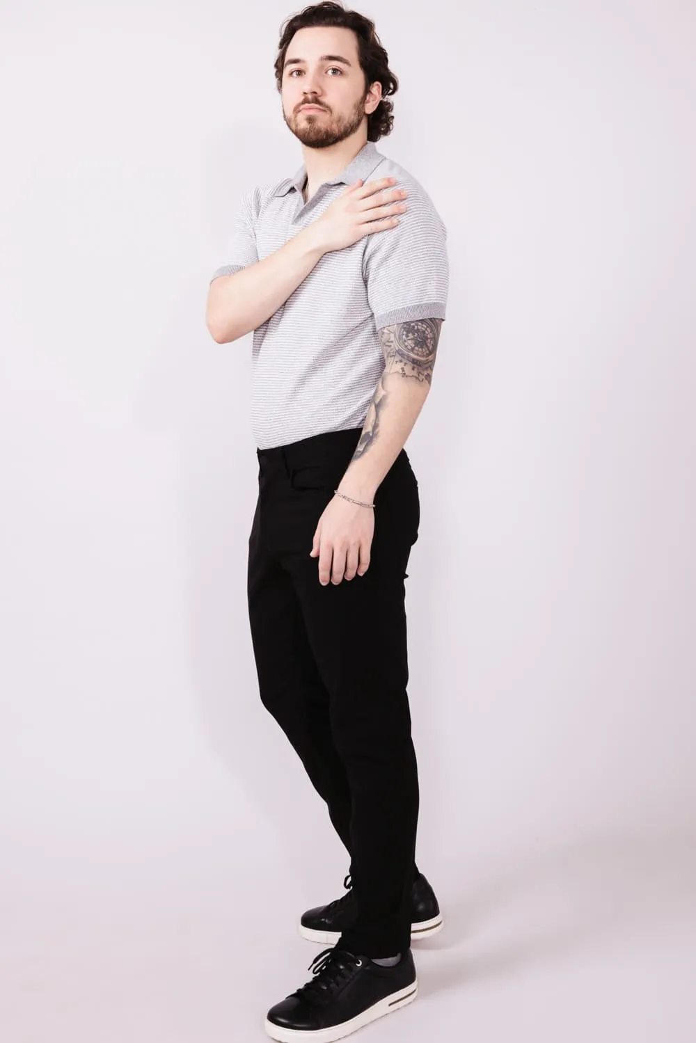 Weatherproof Vintage Momentum 5 Pocket Pants for Men in Black | W5S901-004-BLK