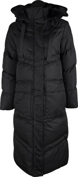 Weekend Vibes Fairway Womens Long Jacket - Black