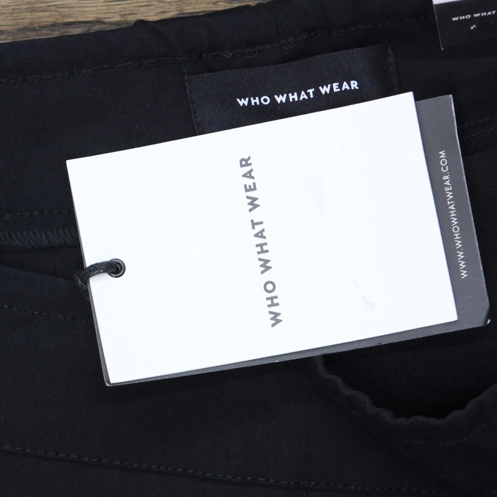 Who What Wear Women's High Rise Skinny Crop Pant Black 14 LP-W041