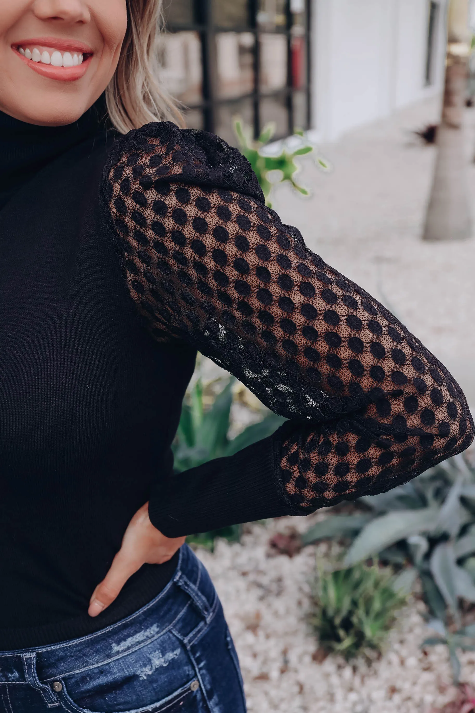 Winter Bliss Sweater - Black