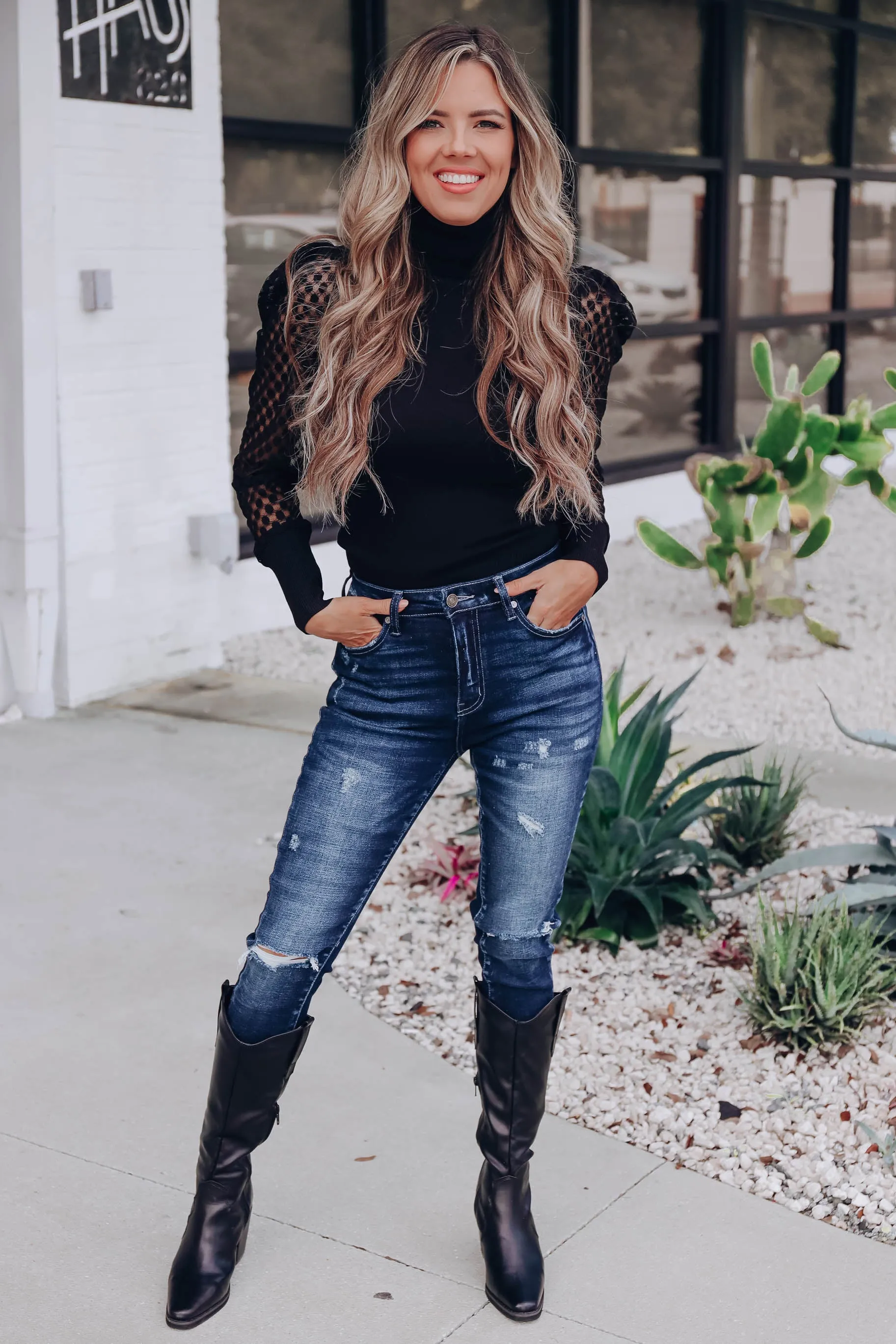 Winter Bliss Sweater - Black