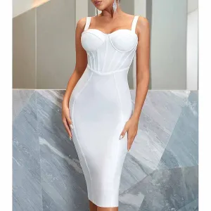 Women's Celebrity Bandage Bodycon Dress Strap Party Pencil Dress Cocktail Party Dress