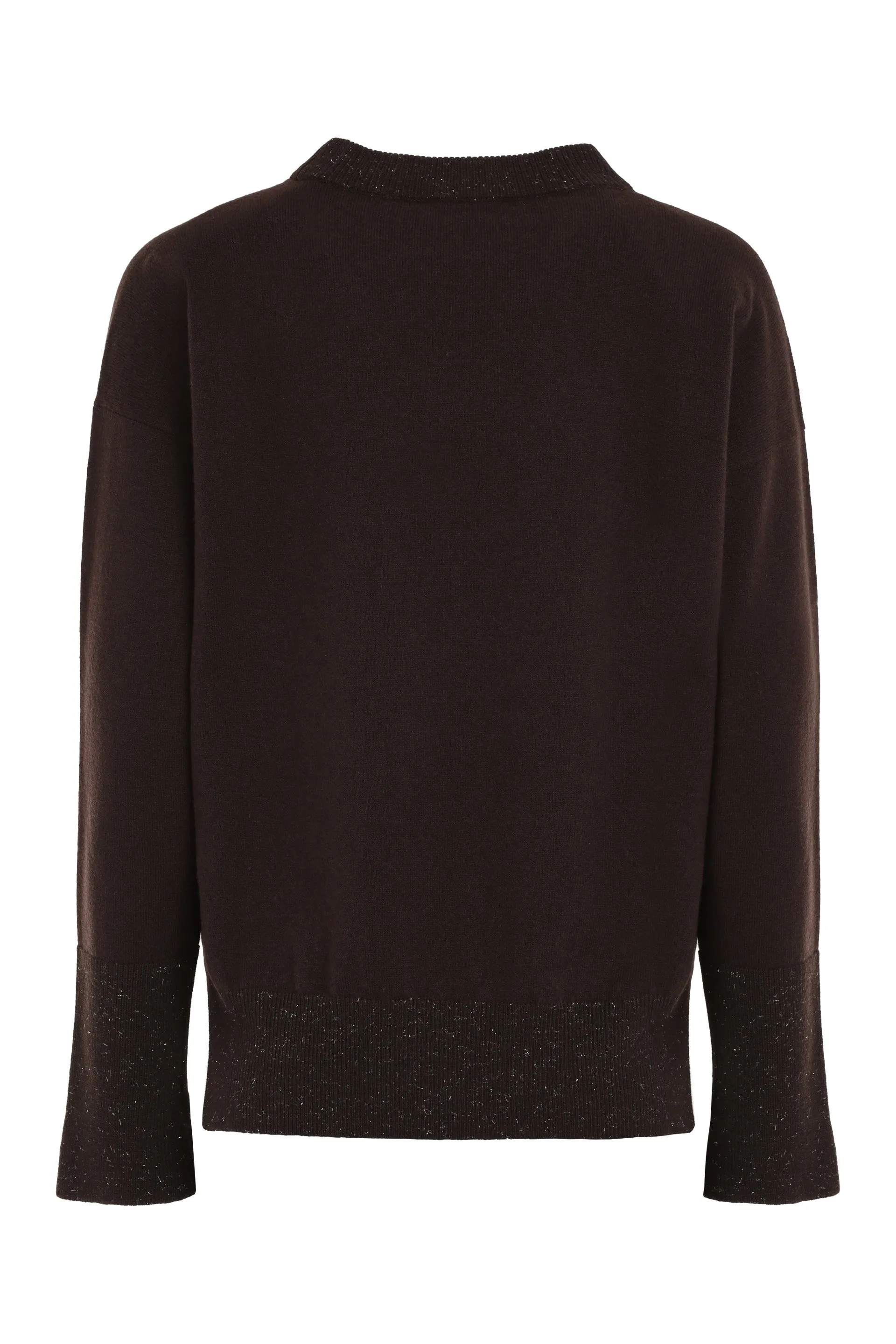 Wool, cashmere and silk blend sweater