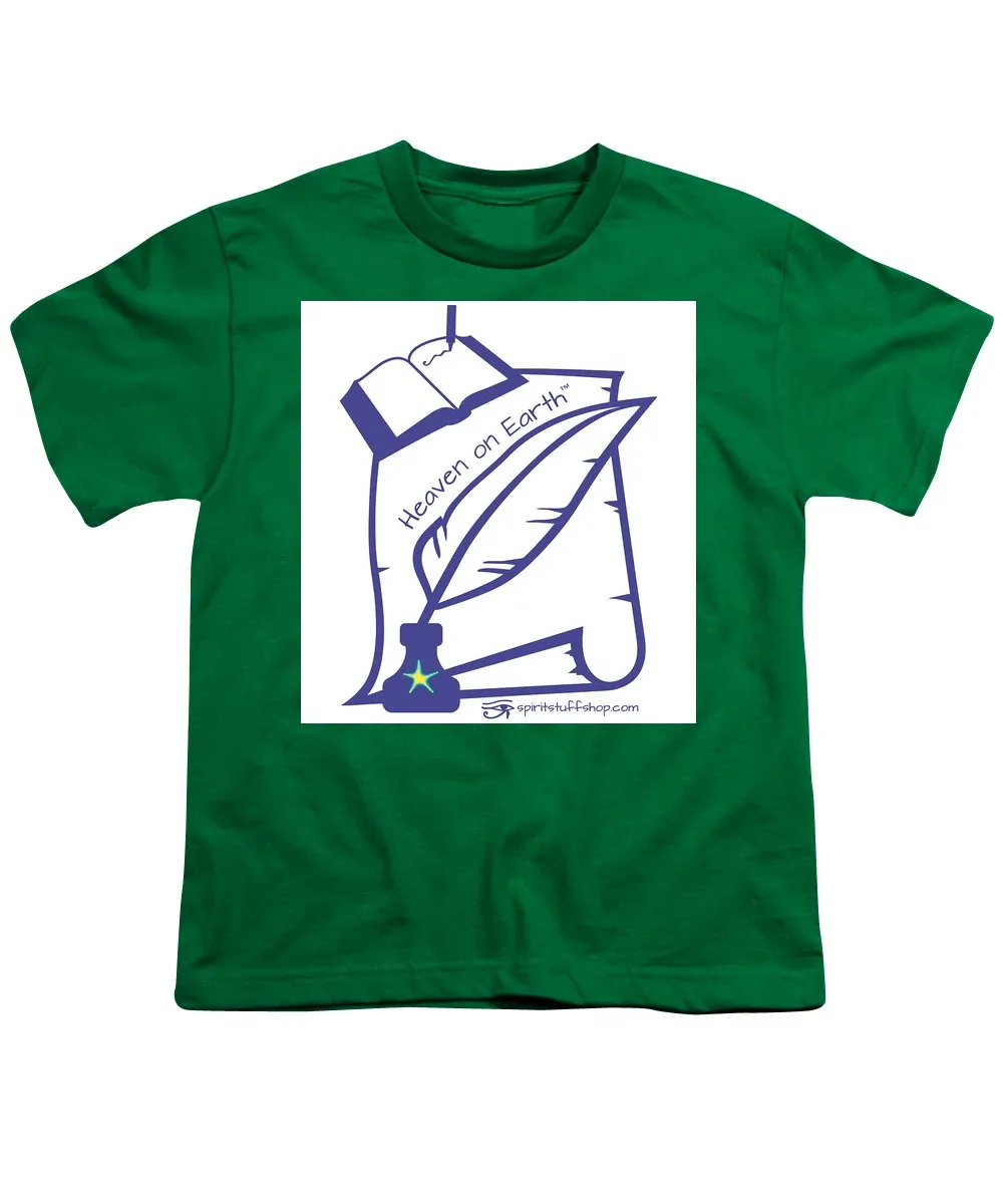Writer Heaven On Earth - Youth T-Shirt