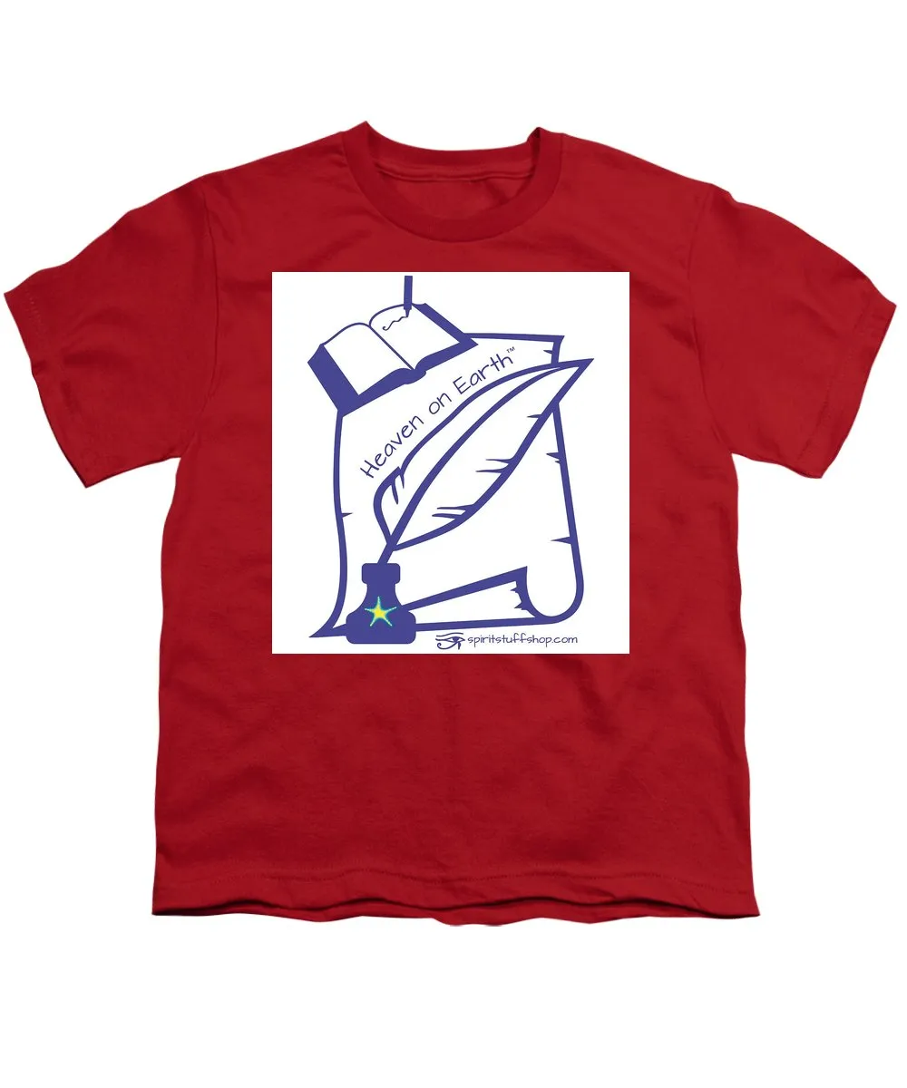 Writer Heaven On Earth - Youth T-Shirt