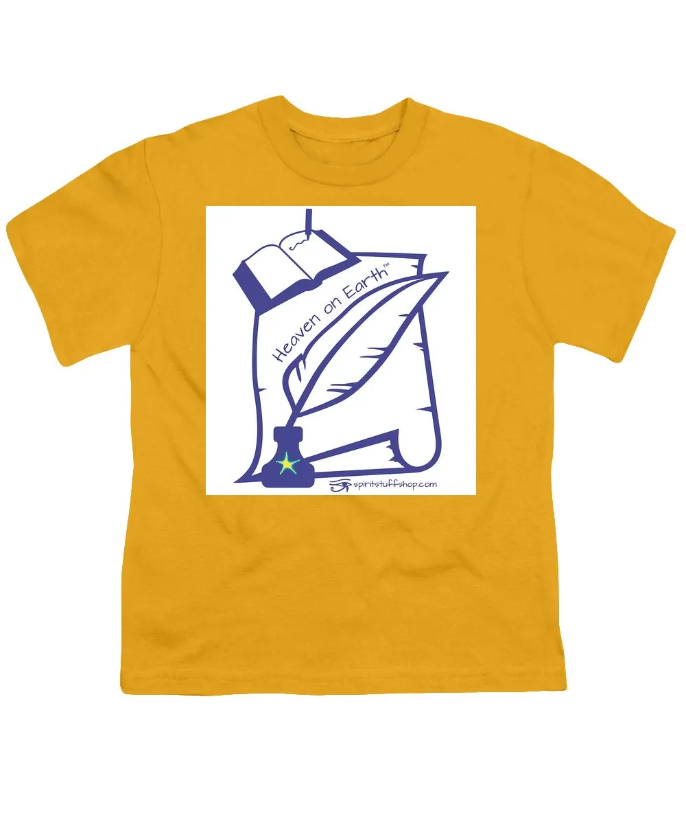 Writer Heaven On Earth - Youth T-Shirt