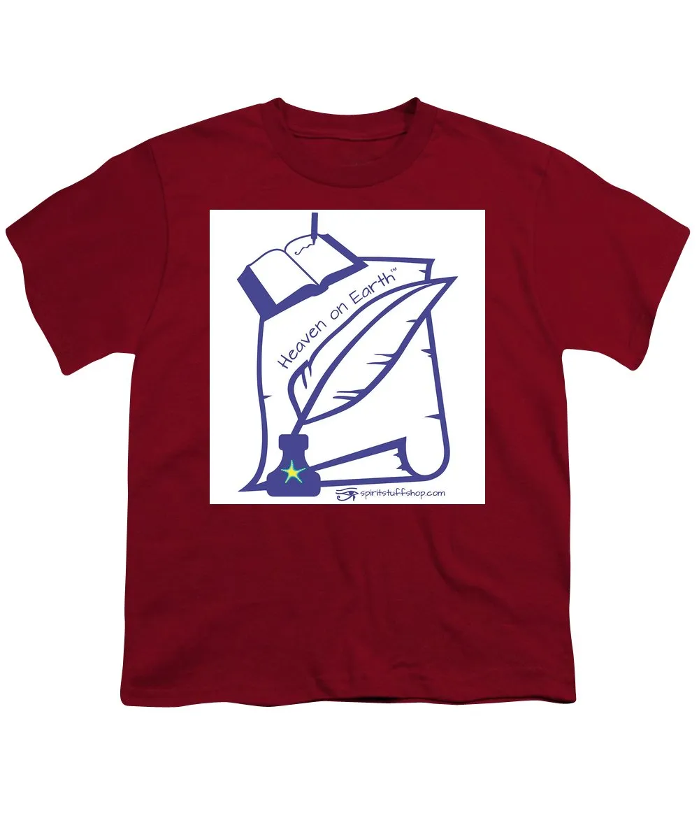 Writer Heaven On Earth - Youth T-Shirt