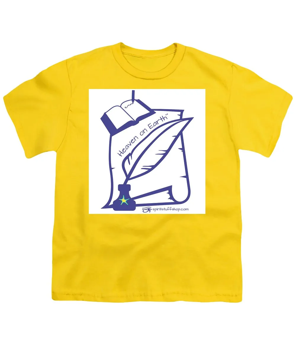 Writer Heaven On Earth - Youth T-Shirt