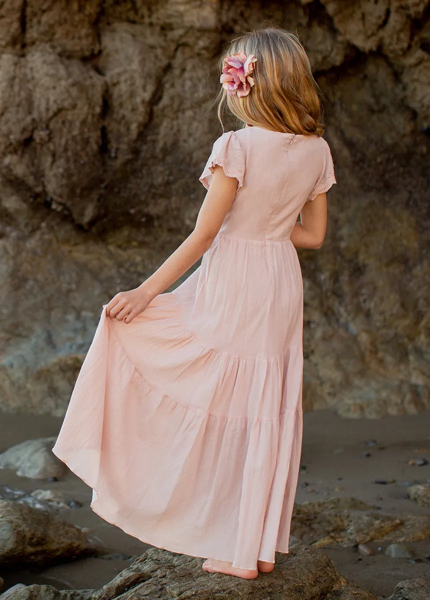 Yanet Dress in Blush