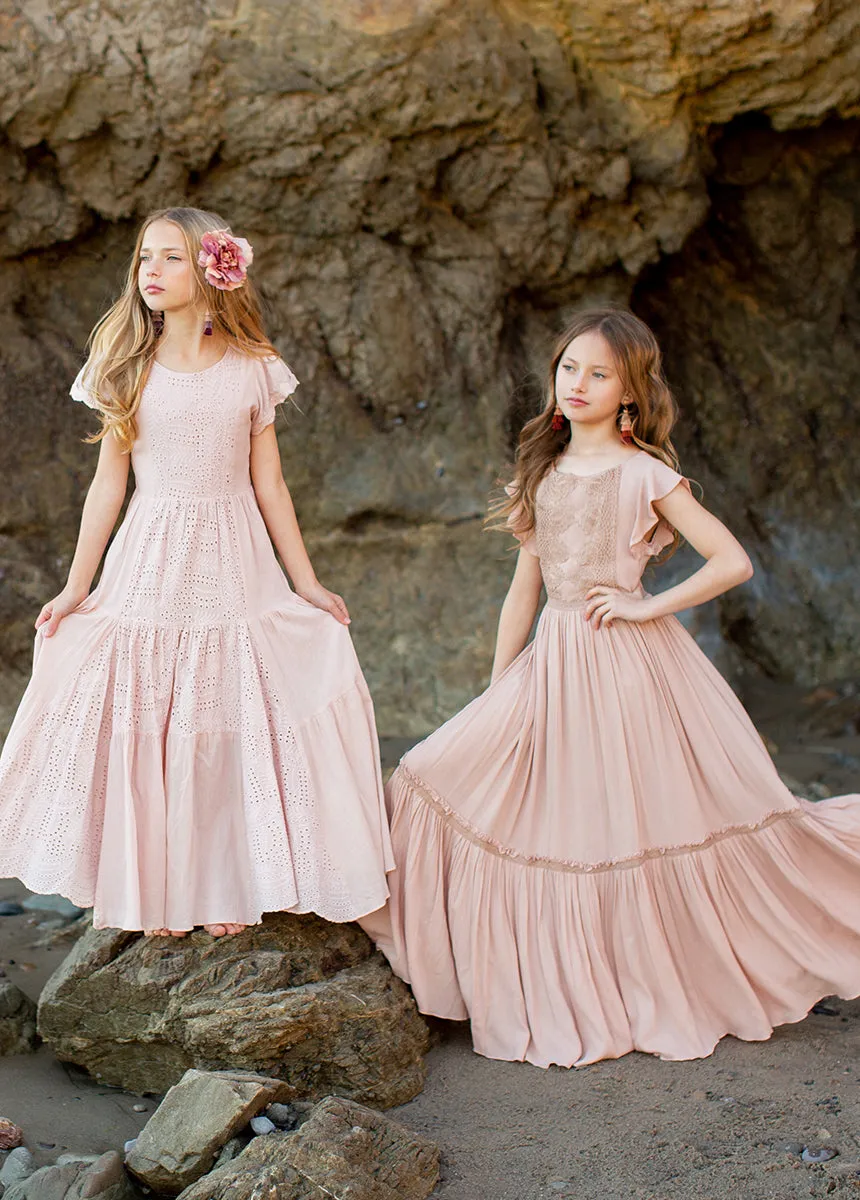 Yanet Dress in Blush
