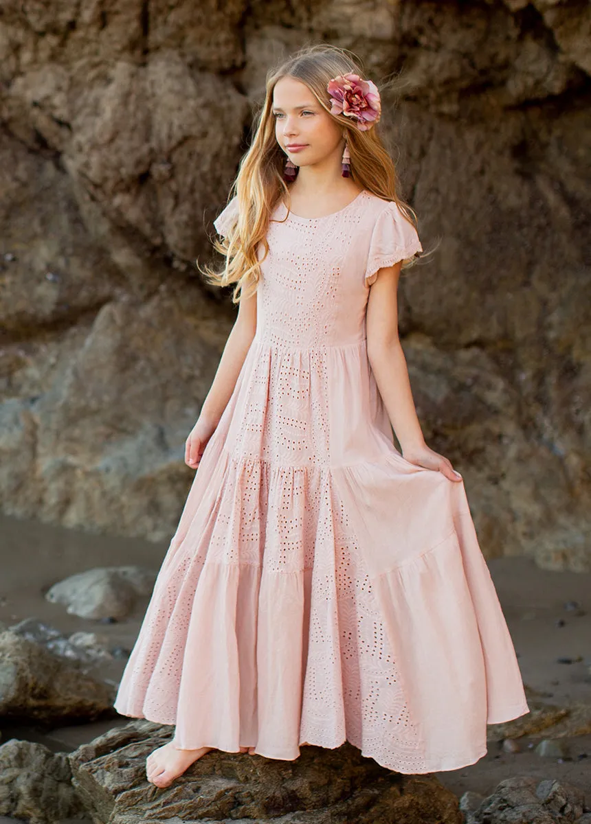 Yanet Dress in Blush