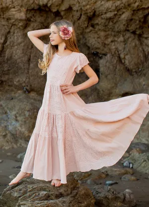 Yanet Dress in Blush