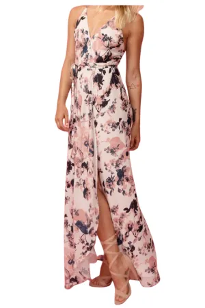 YUMI KIM Women's Paradise Found Black Rush Hour Maxi Dress #DR1478m Large NWT